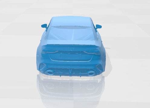 Audi RS3 Sedan 2025 - Body Car STL Model 3D print model_4