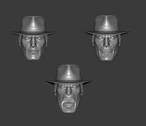 DC JSA DR OCCULT EXPRESSIONS 3-PACK HEADSCULPT