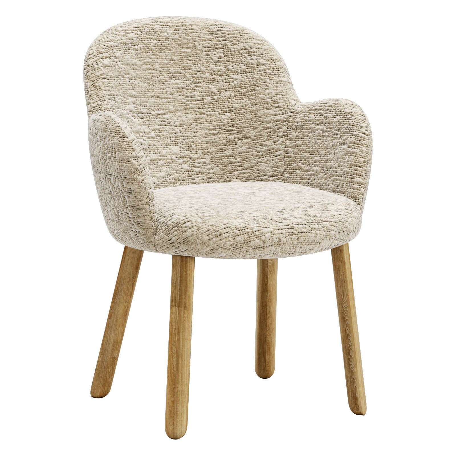 Moroso dining set tulp chair-vol table round 3D model_6