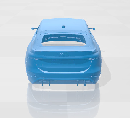 Audi A6 Sportback e-tron 2025 - Body Car STL Model 3D print model_5