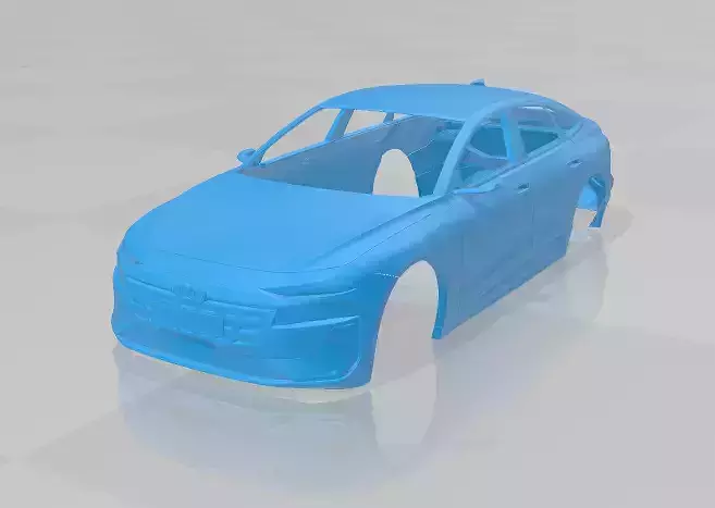 Audi A6 Sportback e-tron 2025 - Body Car STL Model