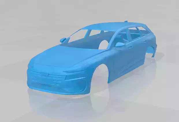 Audi A6 Avant e-tron 2025 - Body Car STL Model