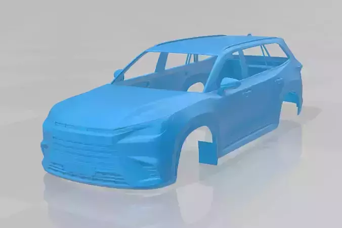 Lexus TX 350h 2024 - Body Car STL Model