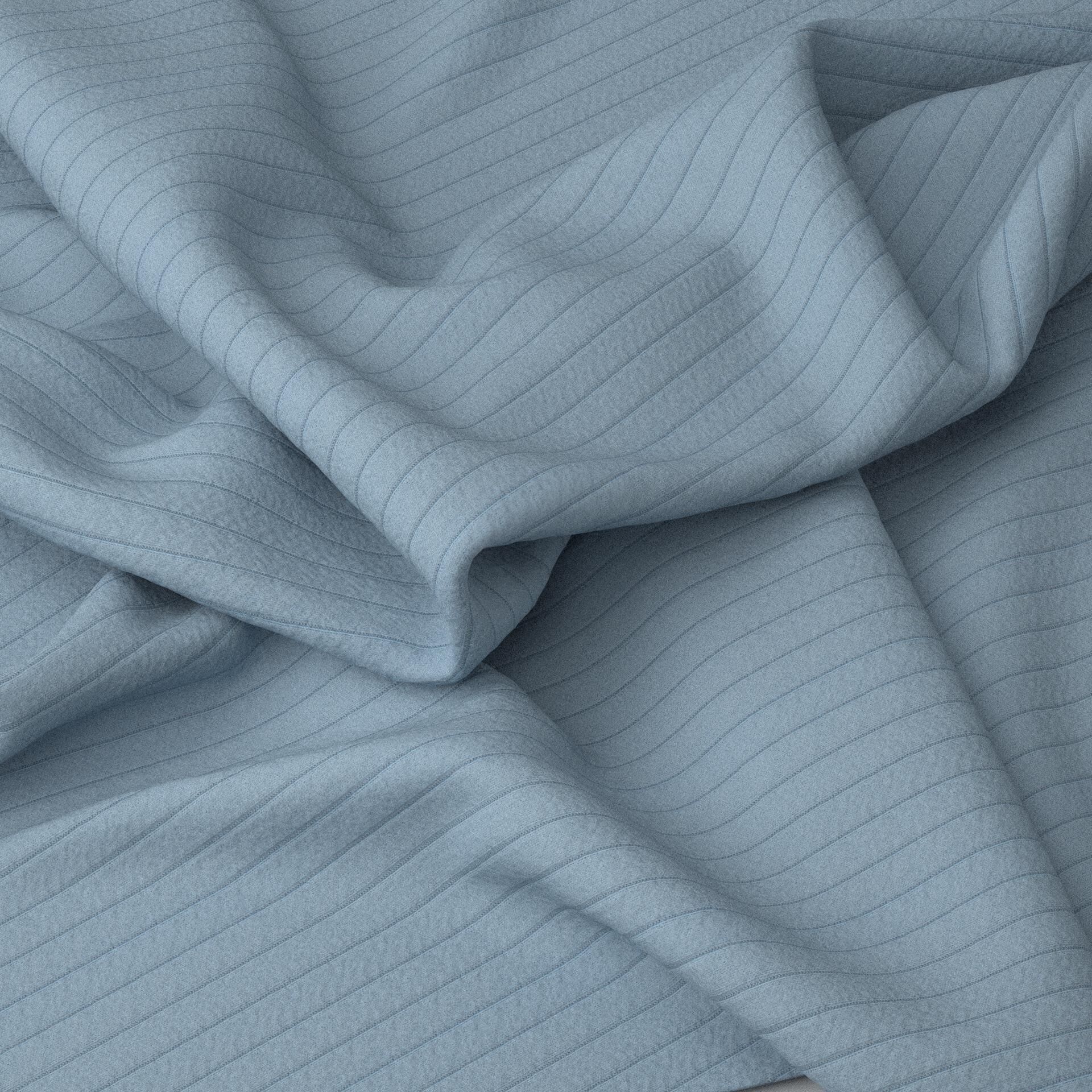 SL Ribbed Tunic and Flared Pants 3D model_34