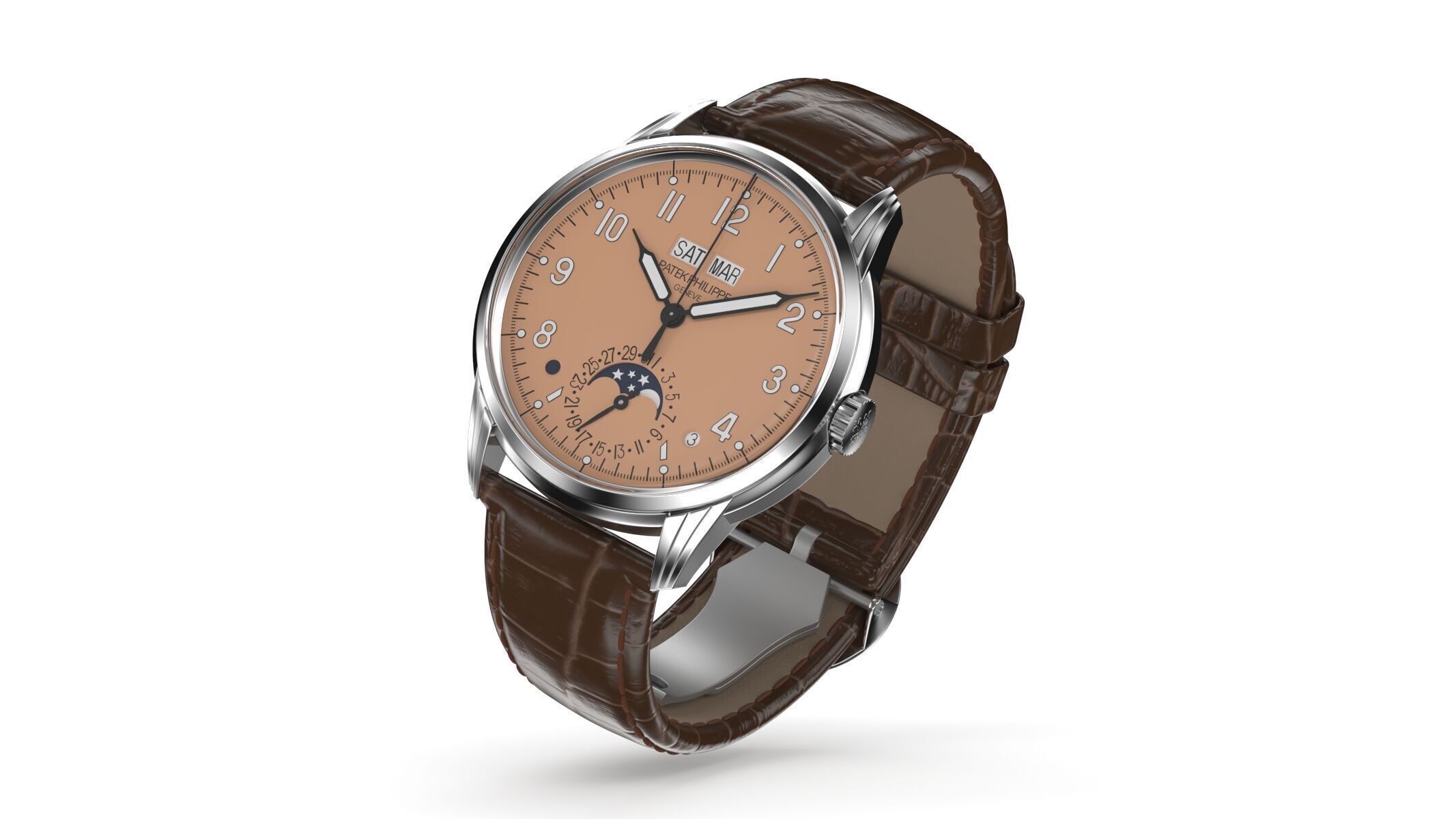 Patek Philippe 5320G-001 Grand Complications Watch 3D model_1