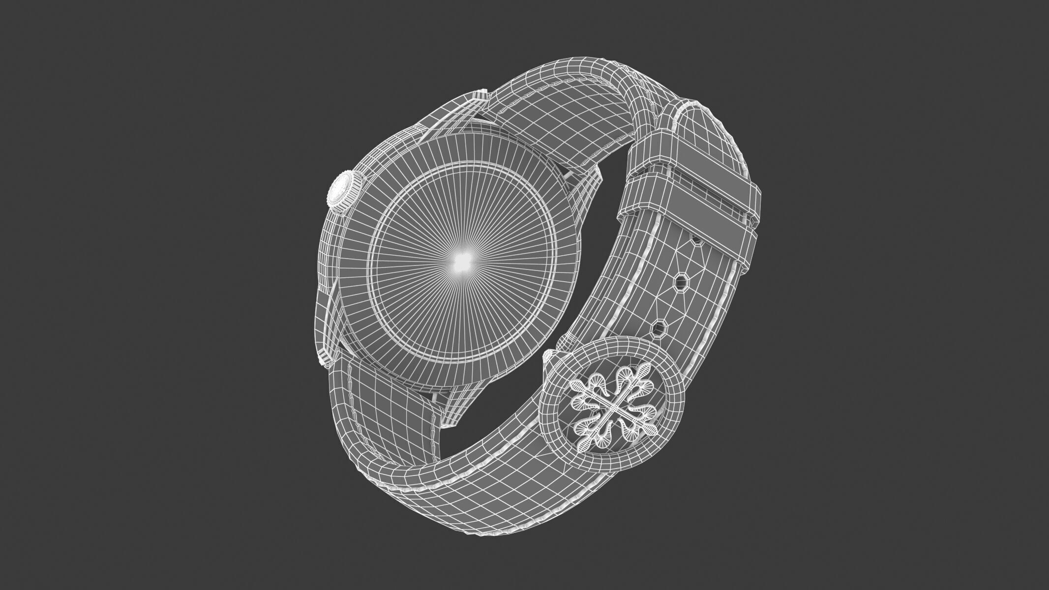 Patek Philippe 5320G-001 Grand Complications Watch 3D model_14