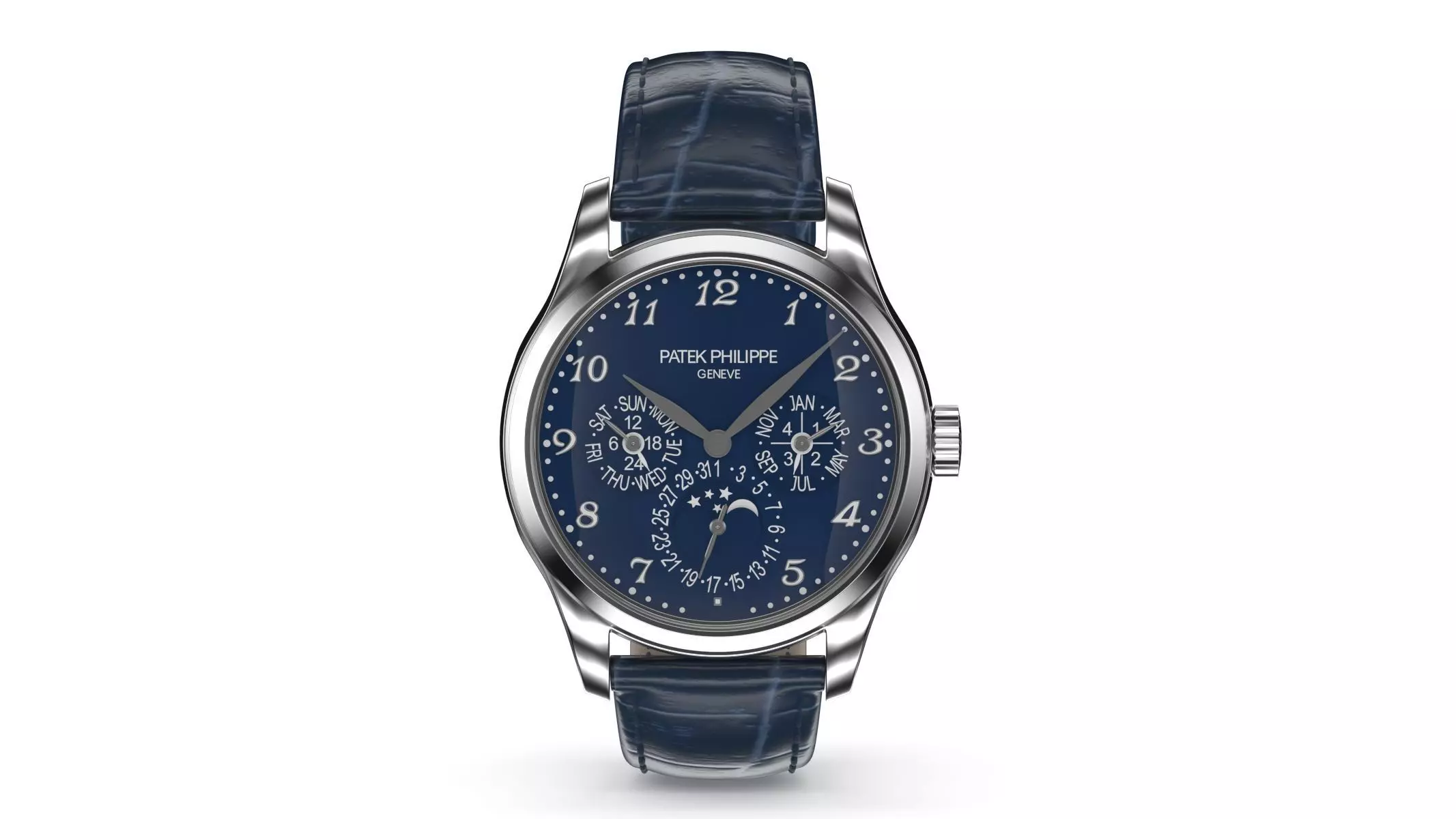Patek Philippe 5327G Grand Complications Watch 3D model_0