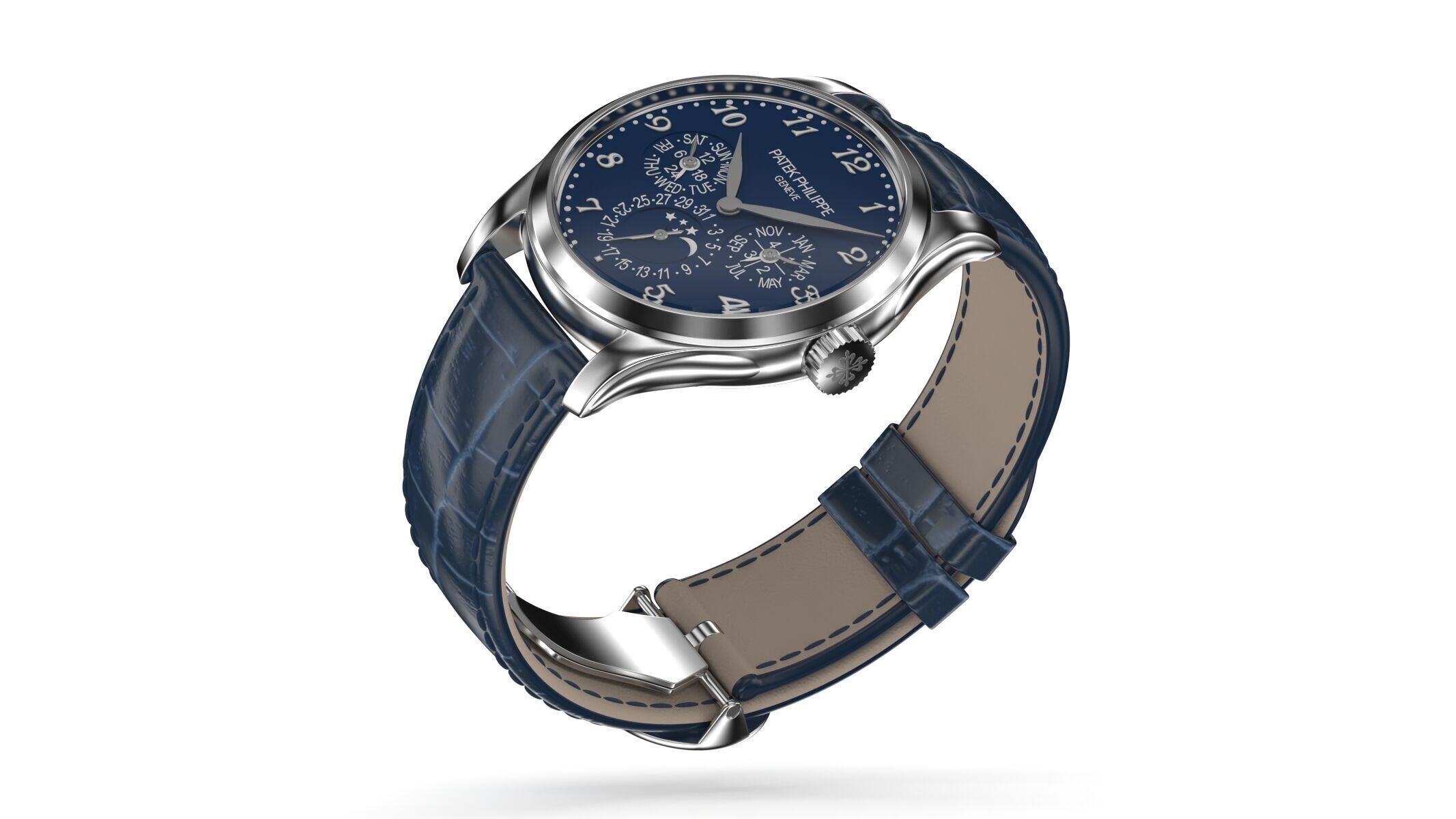 Patek Philippe 5327G Grand Complications Watch 3D model_9