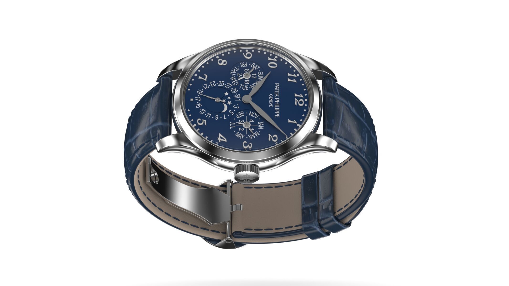 Patek Philippe 5327G Grand Complications Watch 3D model_7