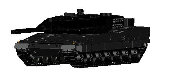 Leopard Tank 3D print model