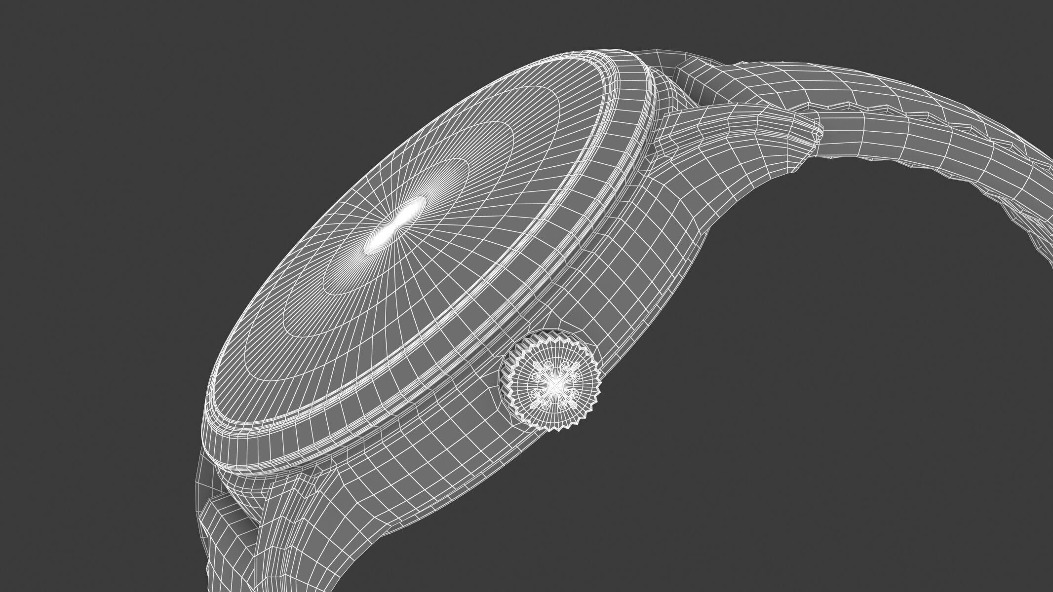 Patek Philippe Ref 5330G-001 Perpetual Calendar White Gold Watch 3D model_16