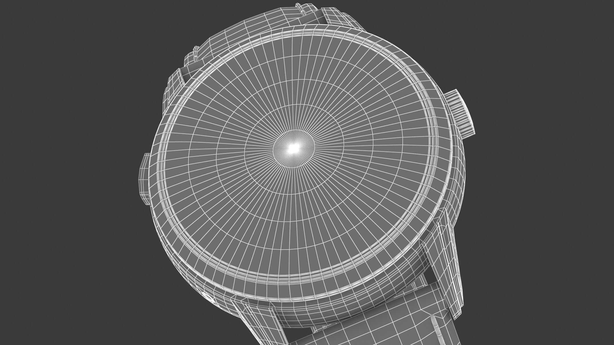 Patek Philippe Ref 5330G-001 Perpetual Calendar White Gold Watch 3D model_12