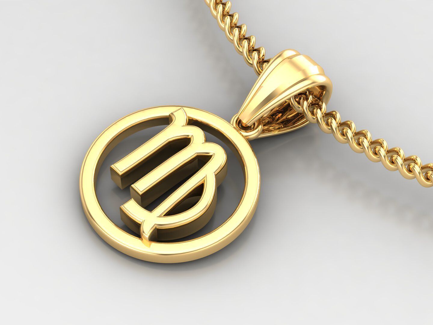 12 Zodiac Pendant Version 2 Bulk Album For Sell 3dm STL 3D print model_11