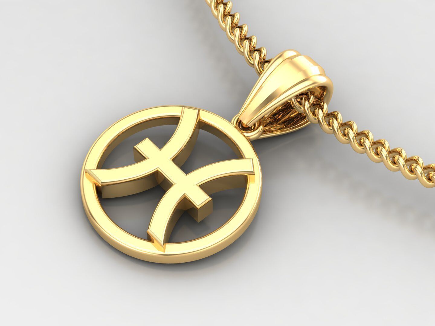 12 Zodiac Pendant Version 2 Bulk Album For Sell 3dm STL 3D print model_5