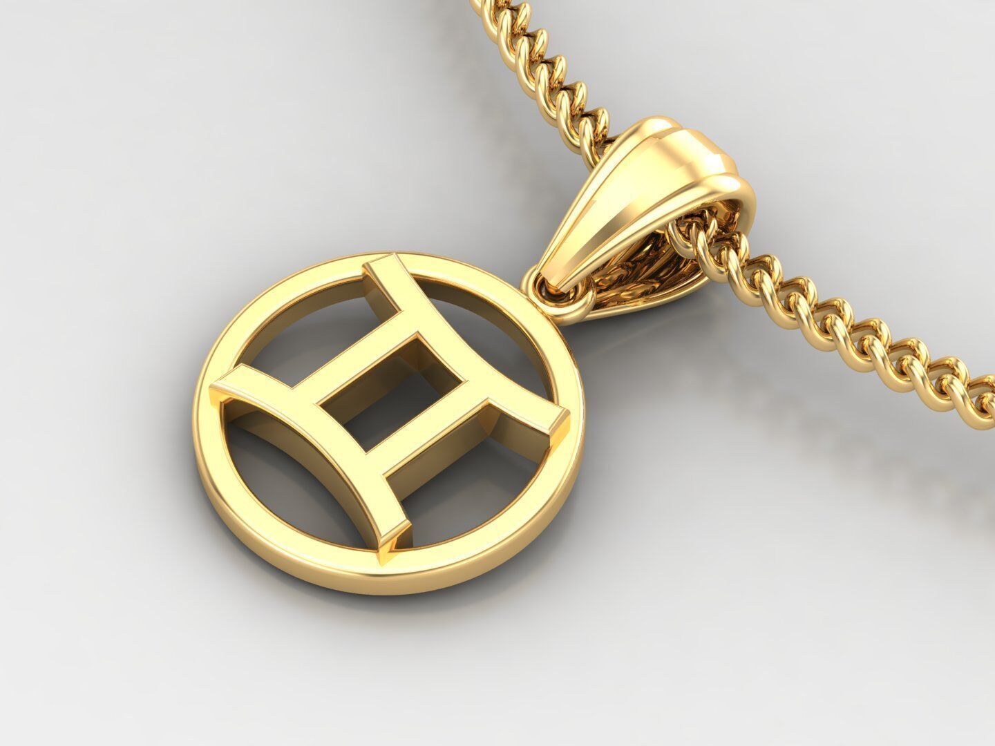 12 Zodiac Pendant Version 2 Bulk Album For Sell 3dm STL 3D print model_8