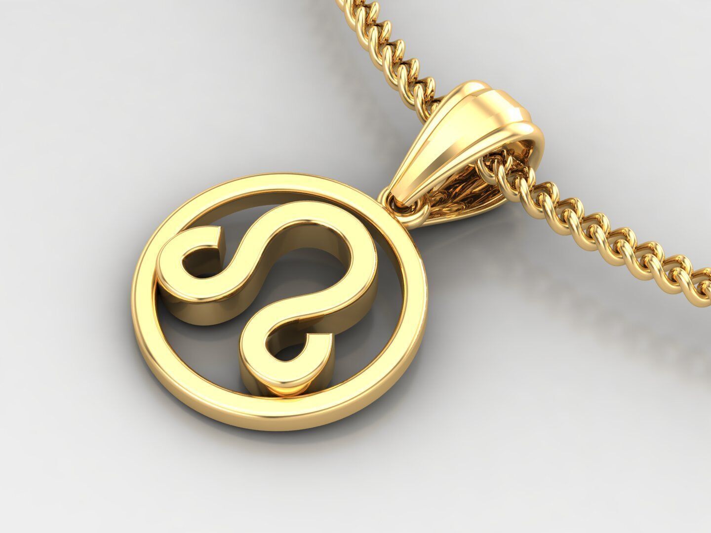 12 Zodiac Pendant Version 2 Bulk Album For Sell 3dm STL 3D print model_7