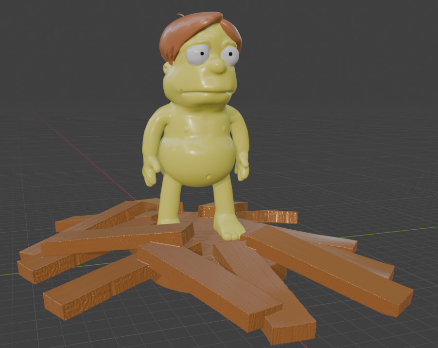 simpsons meme pack 3D print model_2