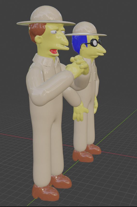 simpsons meme pack 3D print model_1