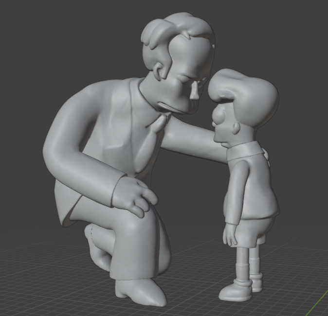 simpsons meme pack 3D print model_8