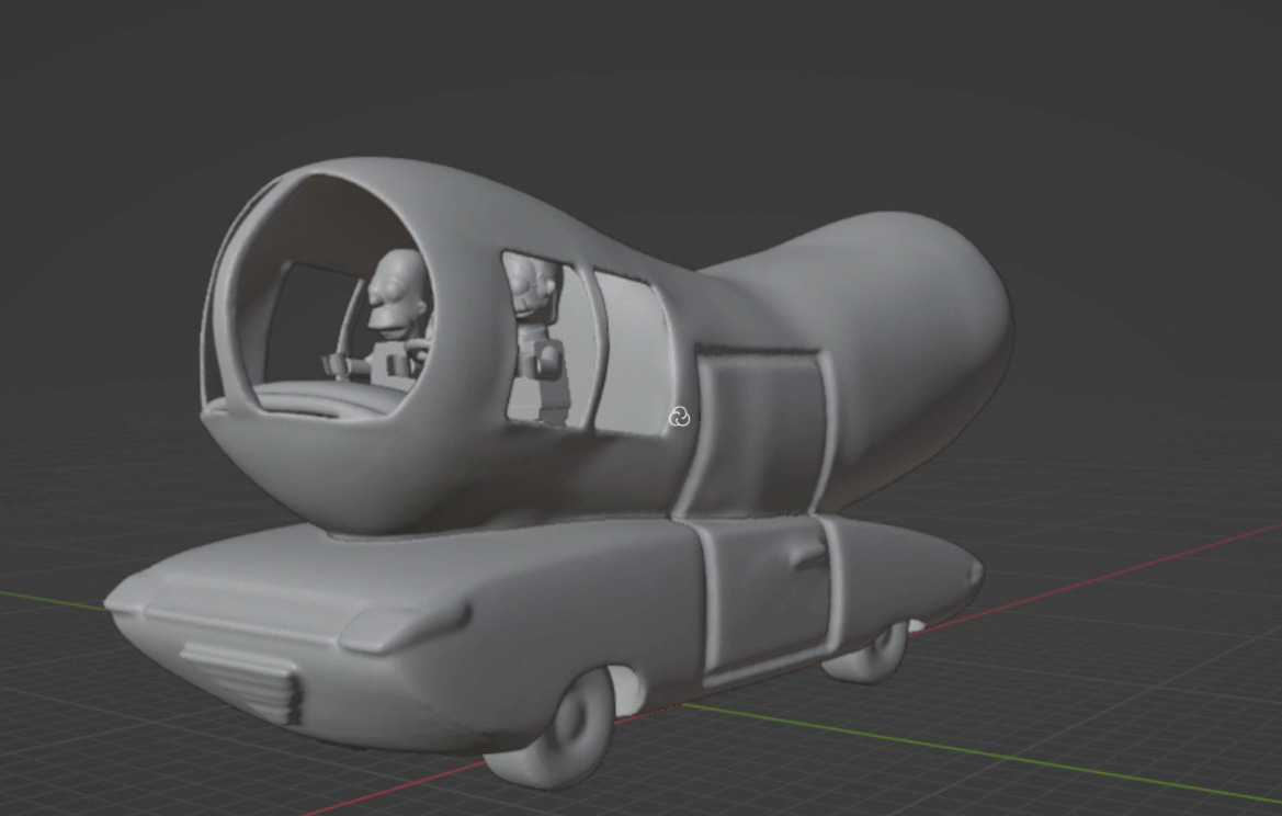 simpsons meme pack 3D print model_9