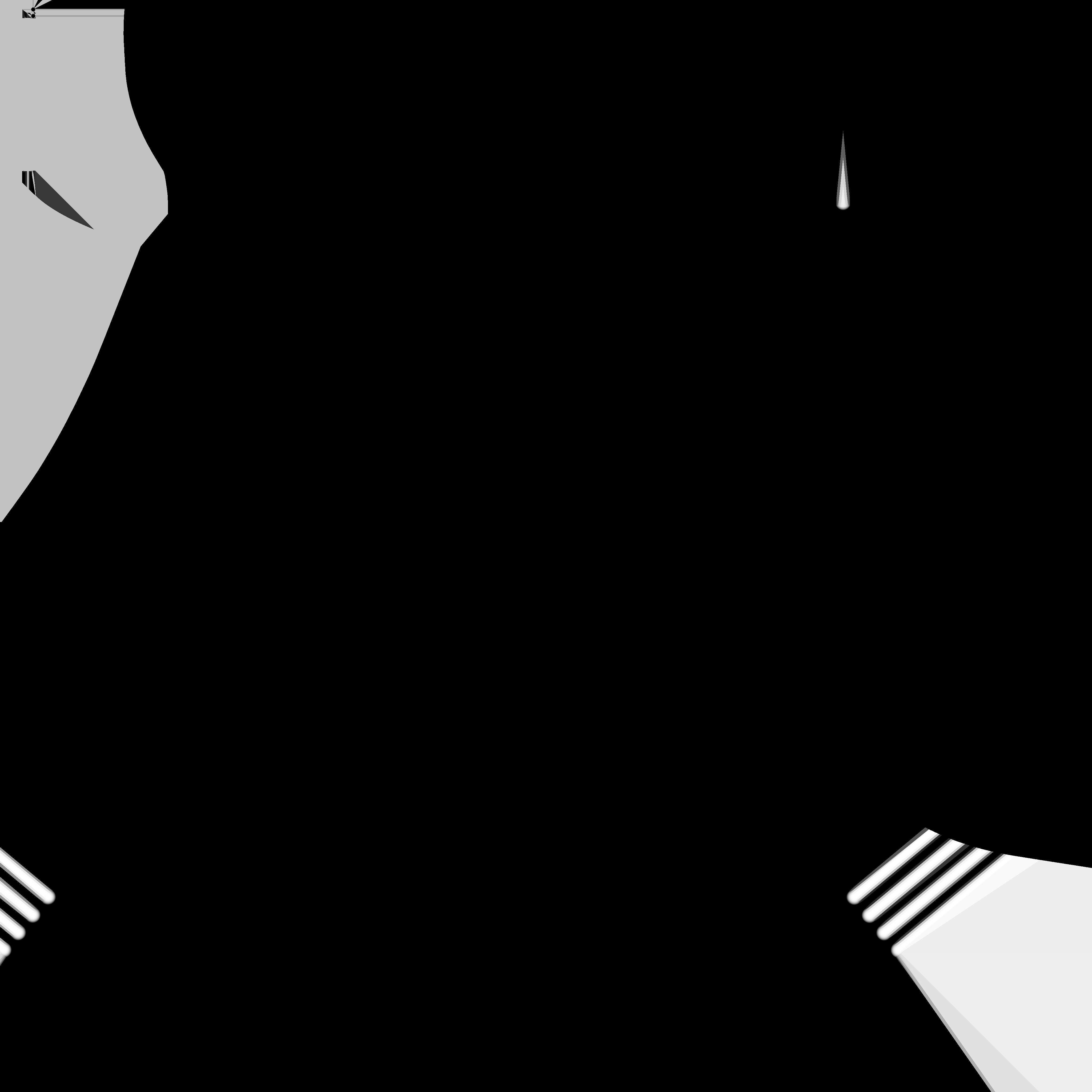 Girl Character Low-poly 3D model_28