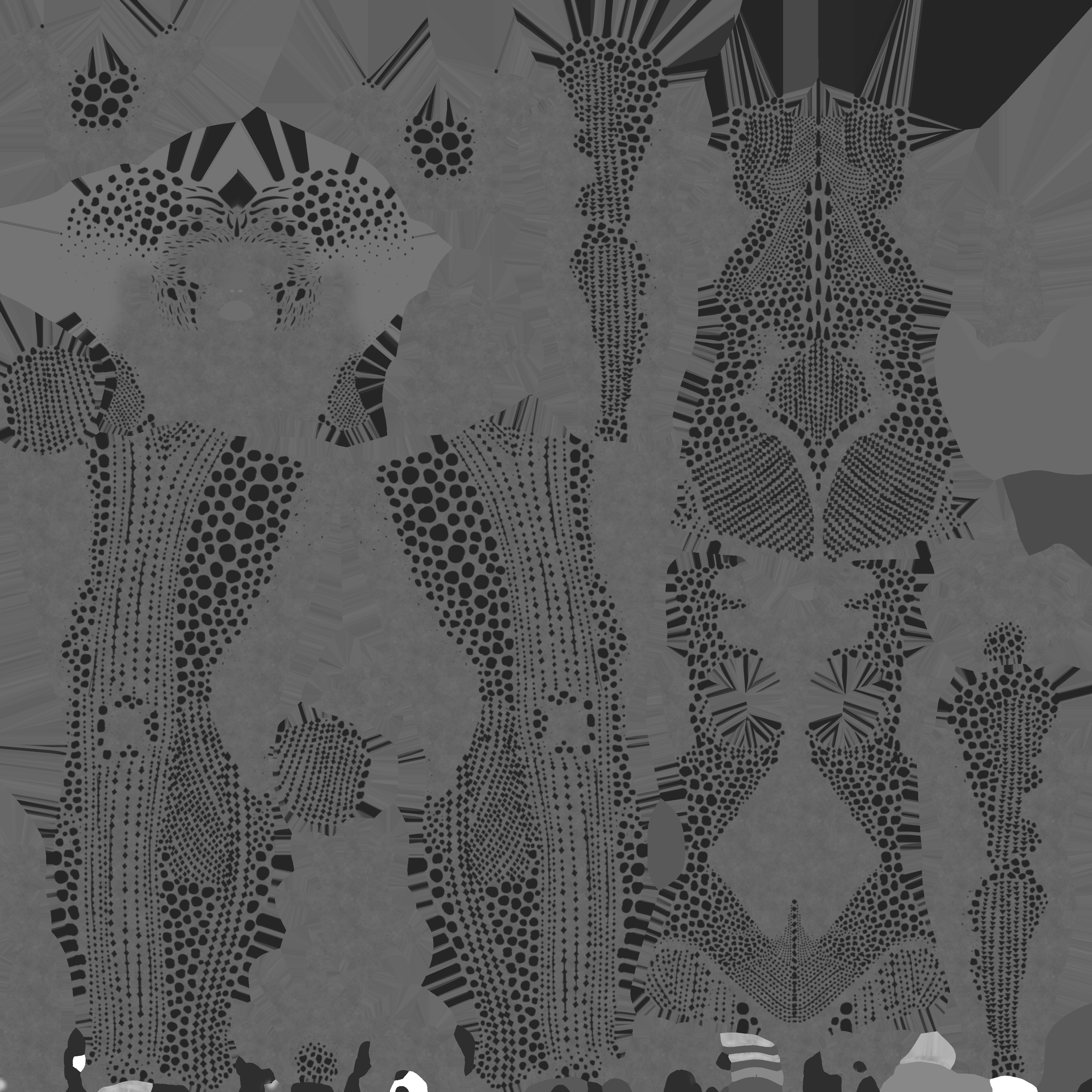 Girl Character Low-poly 3D model_19