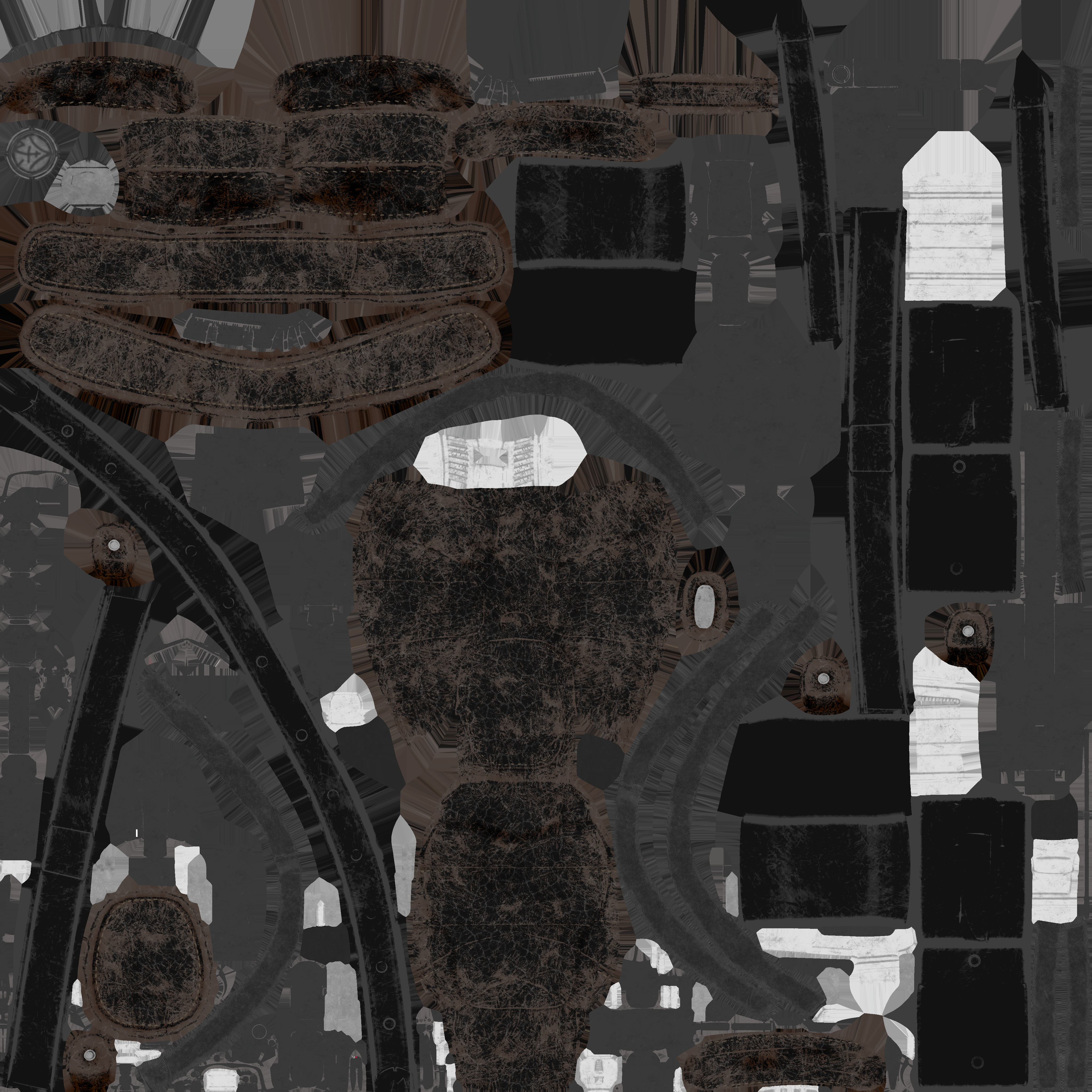 Girl Character Low-poly 3D model_11