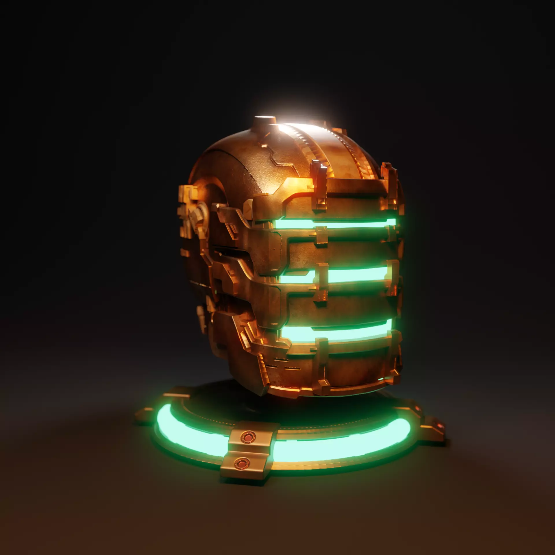 Isaac Clarke Helmet - 3D Printable 3D print model