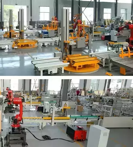 Automatic Carton Film Wrapping Line
