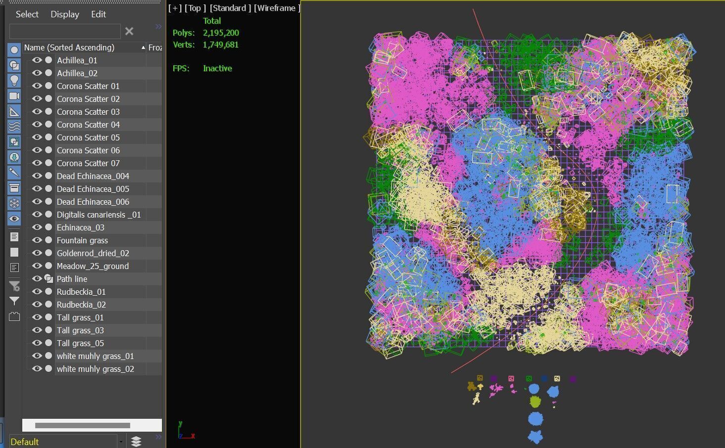 Meadow 25 3D model_7