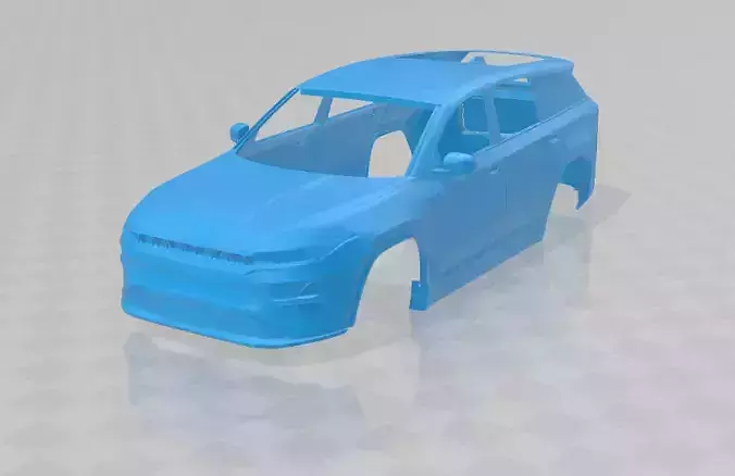 Jeep Wagoneer S 2024 - Body Car STL Model 3D print model