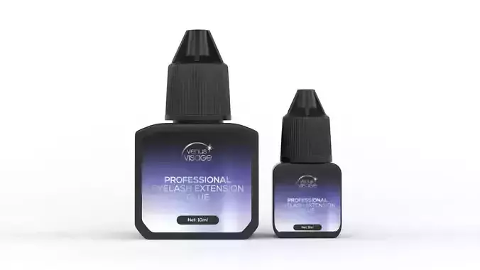 Professional Eyelash Extension Glue 3D model