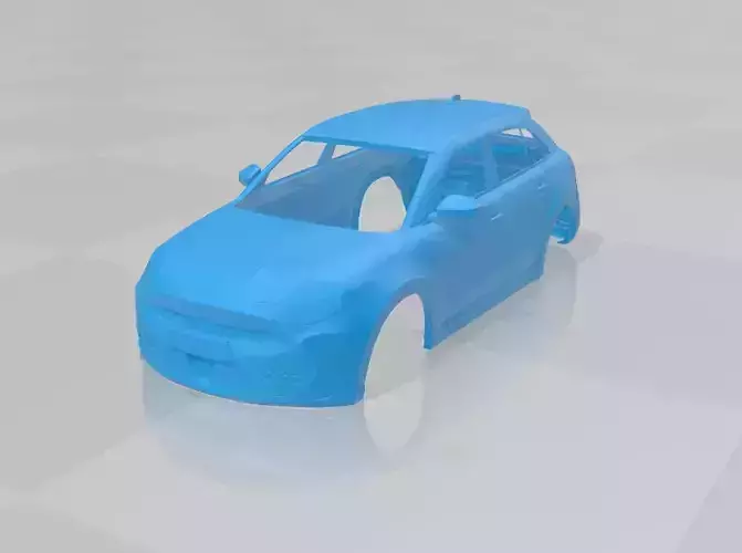 Fiat 600e - Body Car STL Model