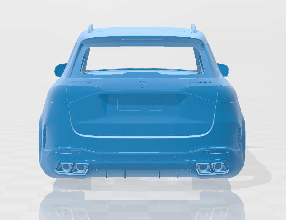 Mercedes Benz GLE63S AMG 2024 - Body Car STL Model 3D print model_4