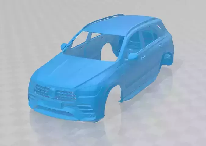 Mercedes Benz GLE63S AMG 2024 - Body Car STL Model