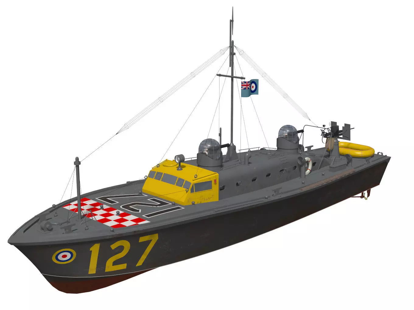 Type Two 63 ft HSL 3D model_0