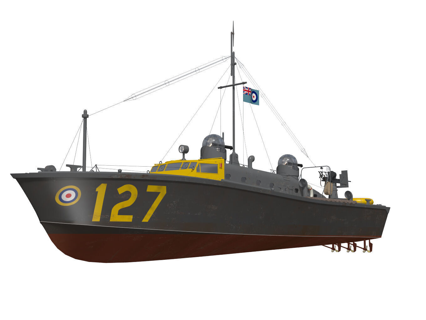 Type Two 63 ft HSL 3D model_4