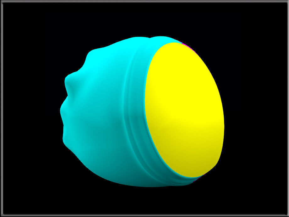 Bunny Tail 04 Low-poly 3D model_3