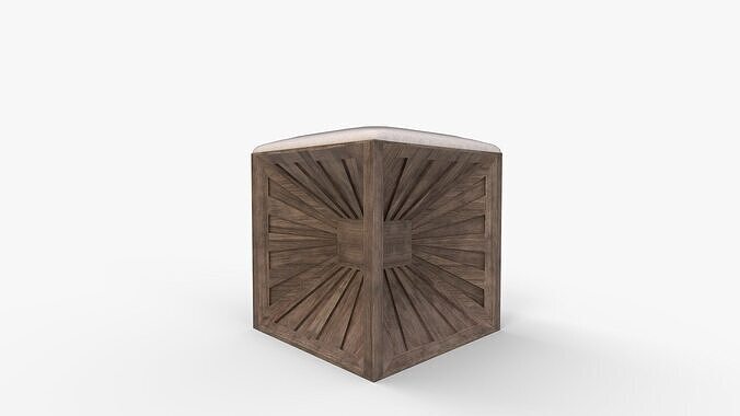 Jia Ottoman 3D model 3
