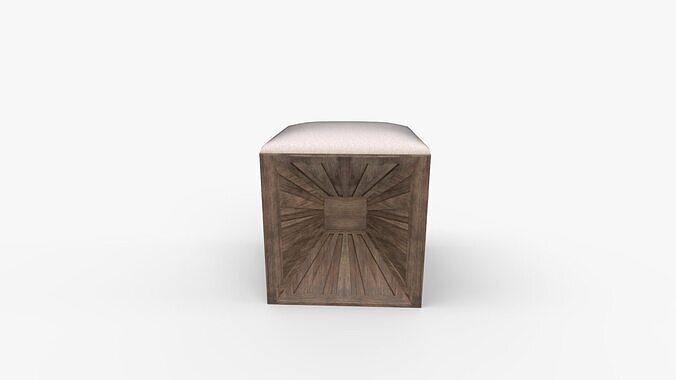 Jia Ottoman 3D model 6