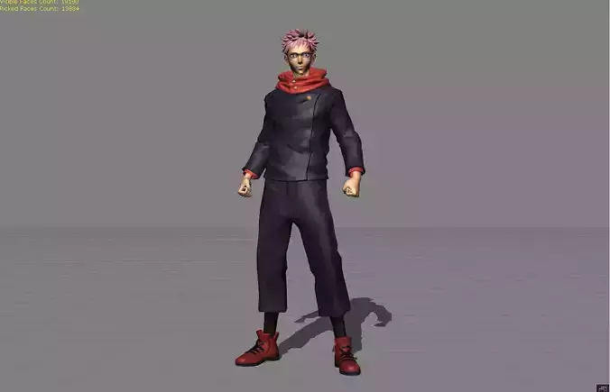 Yuji Itadori Yin Skin