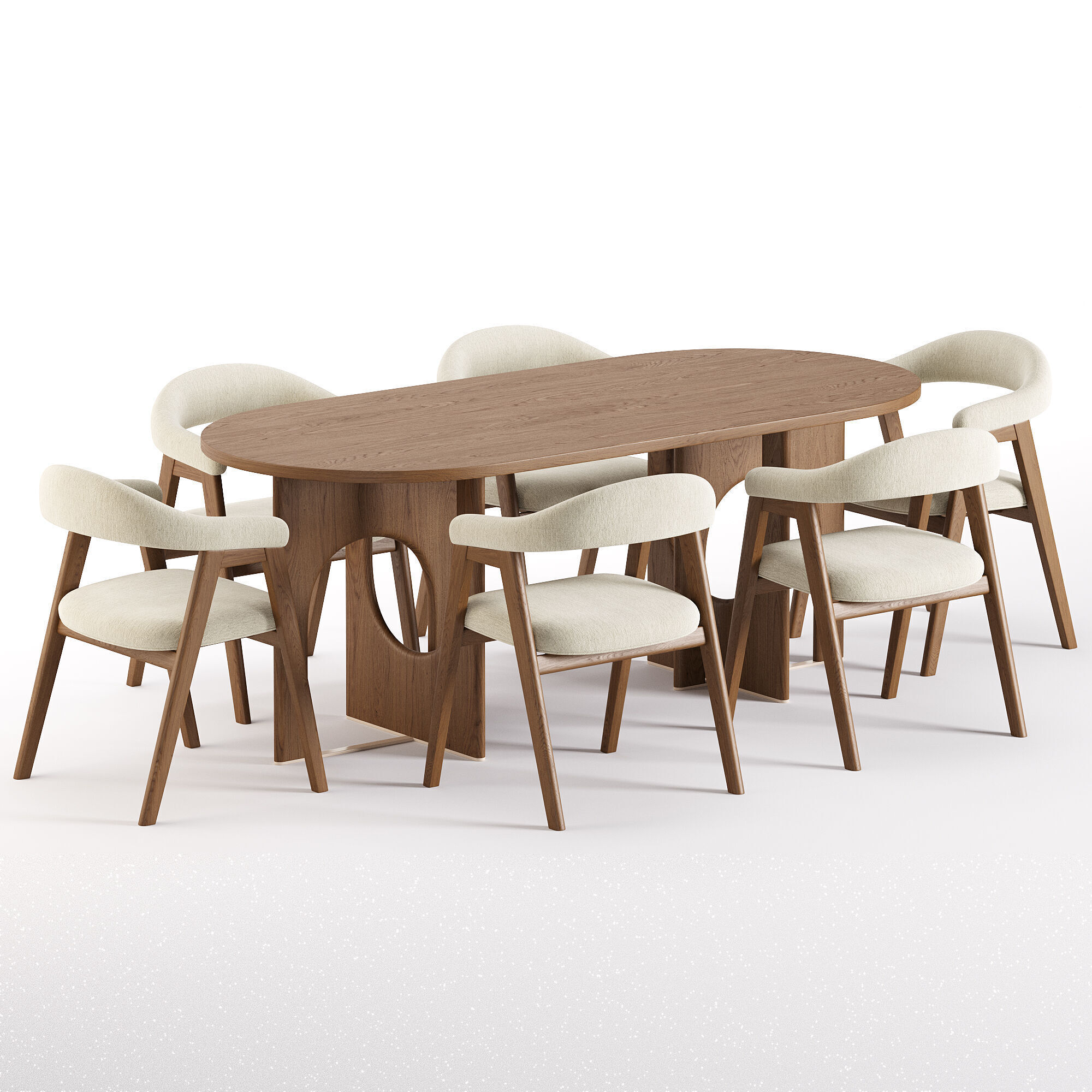 Nik Chair and Apollo Table 3D model_3