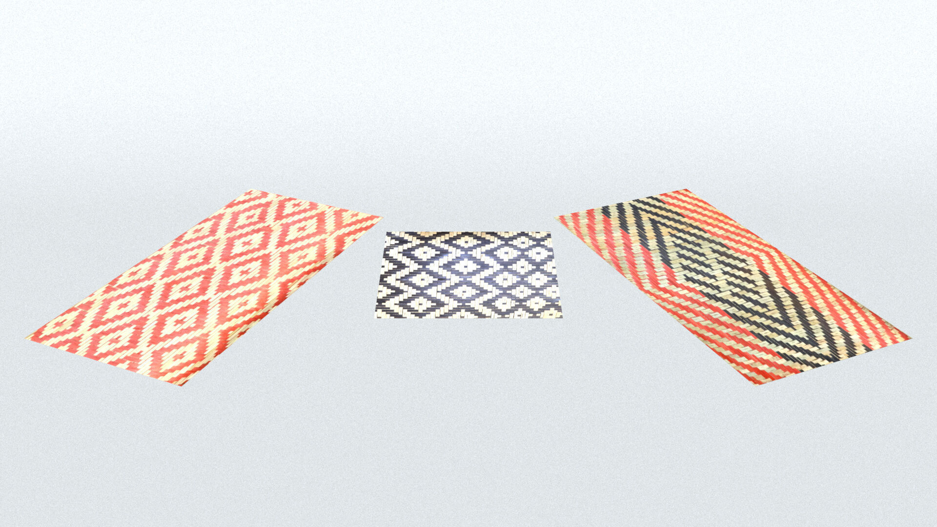 laos Amazonia Artefacts 02 Aruma Carpet Low-poly 3D model_3