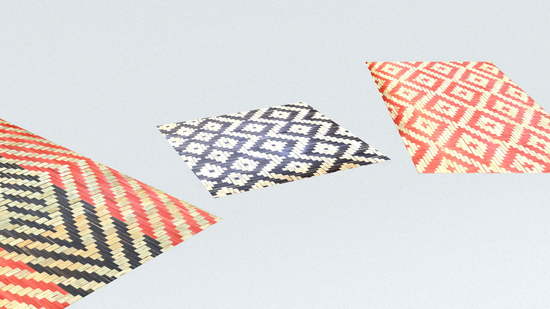 laos Amazonia Artefacts 02 Aruma Carpet Low-poly 3D model_4