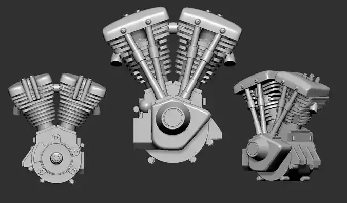 Harley-Davidson Shovelhead engine