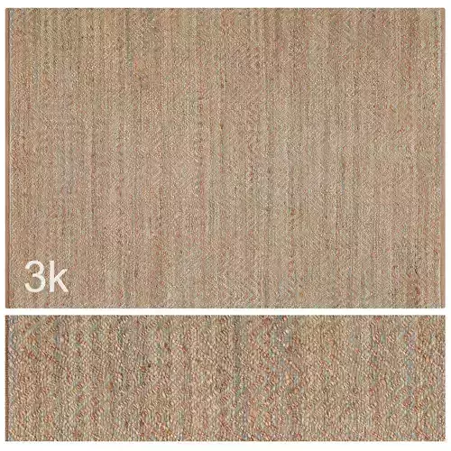 Carpet set 45 - Braided Jute - 4K