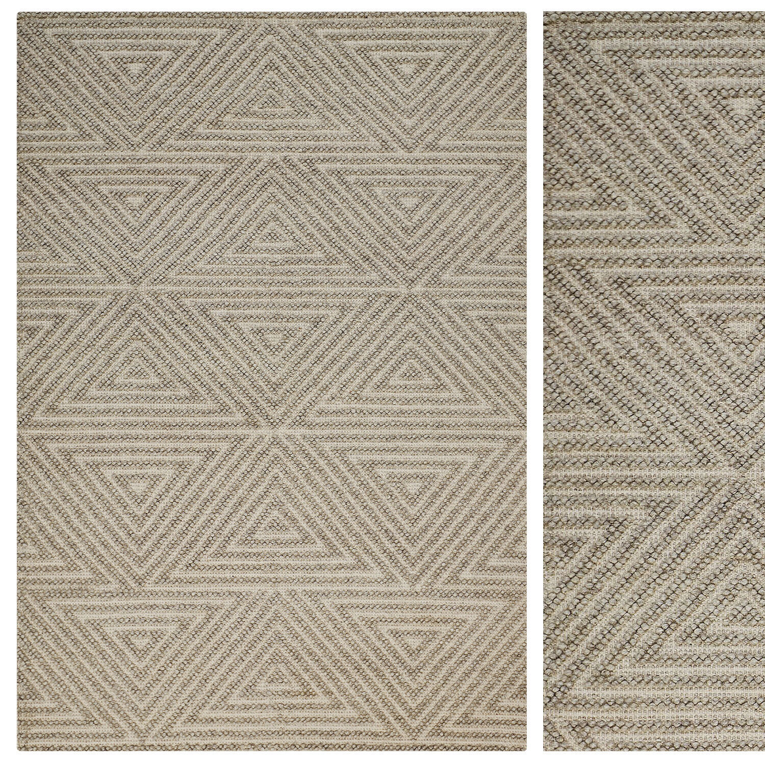 Carpet set 43 - Braided Jute - 4K 3D model_1