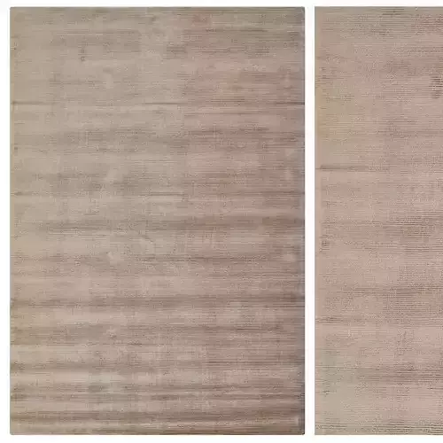 Carpet set 38 - Taupe Plain Wool Rug- 4K