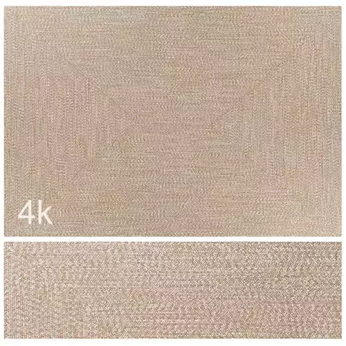 Carpet set 35 - Braided Jute - 4K