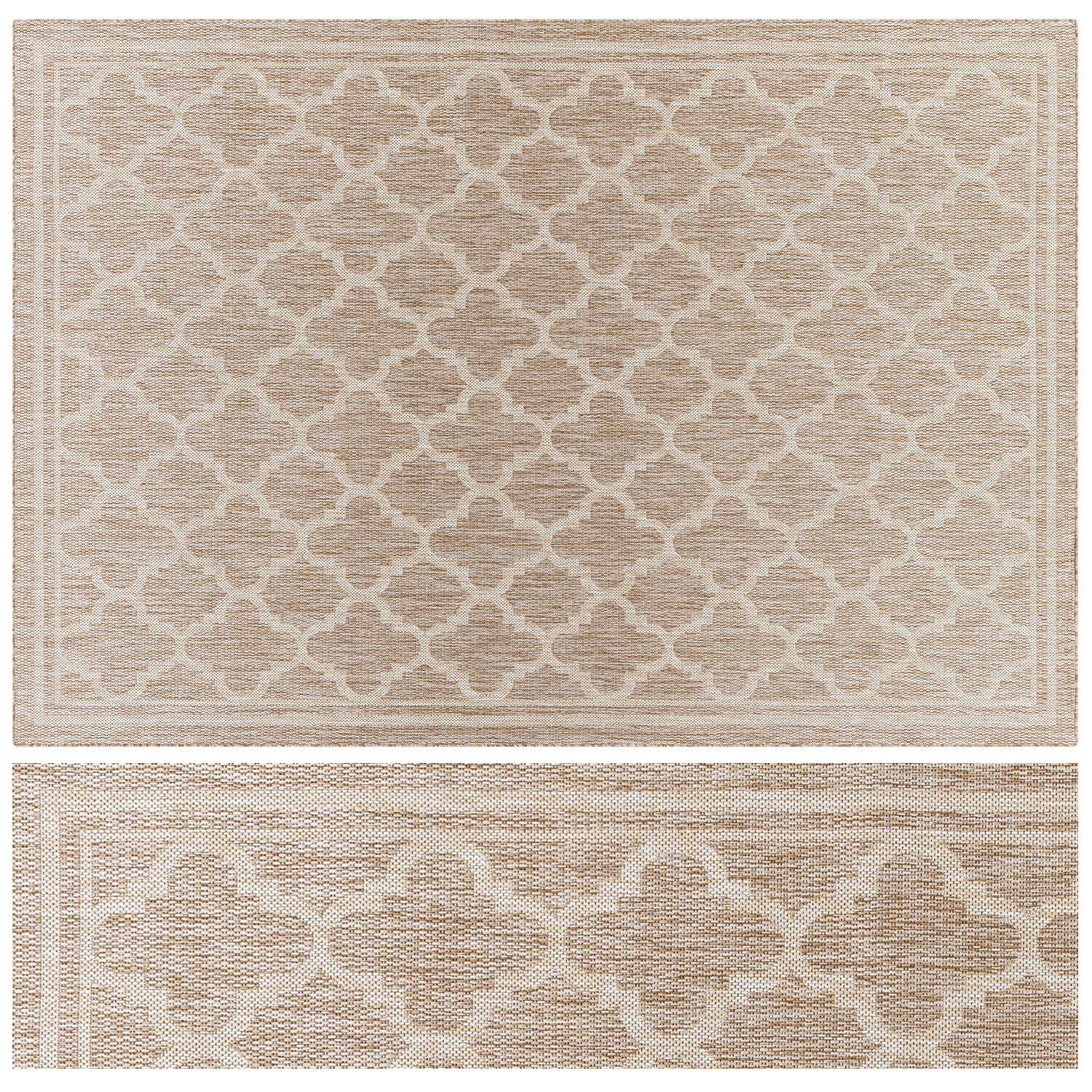 Carpet set 29 - Bundle - 3 Geometrical Jute Rugs 3D model_1